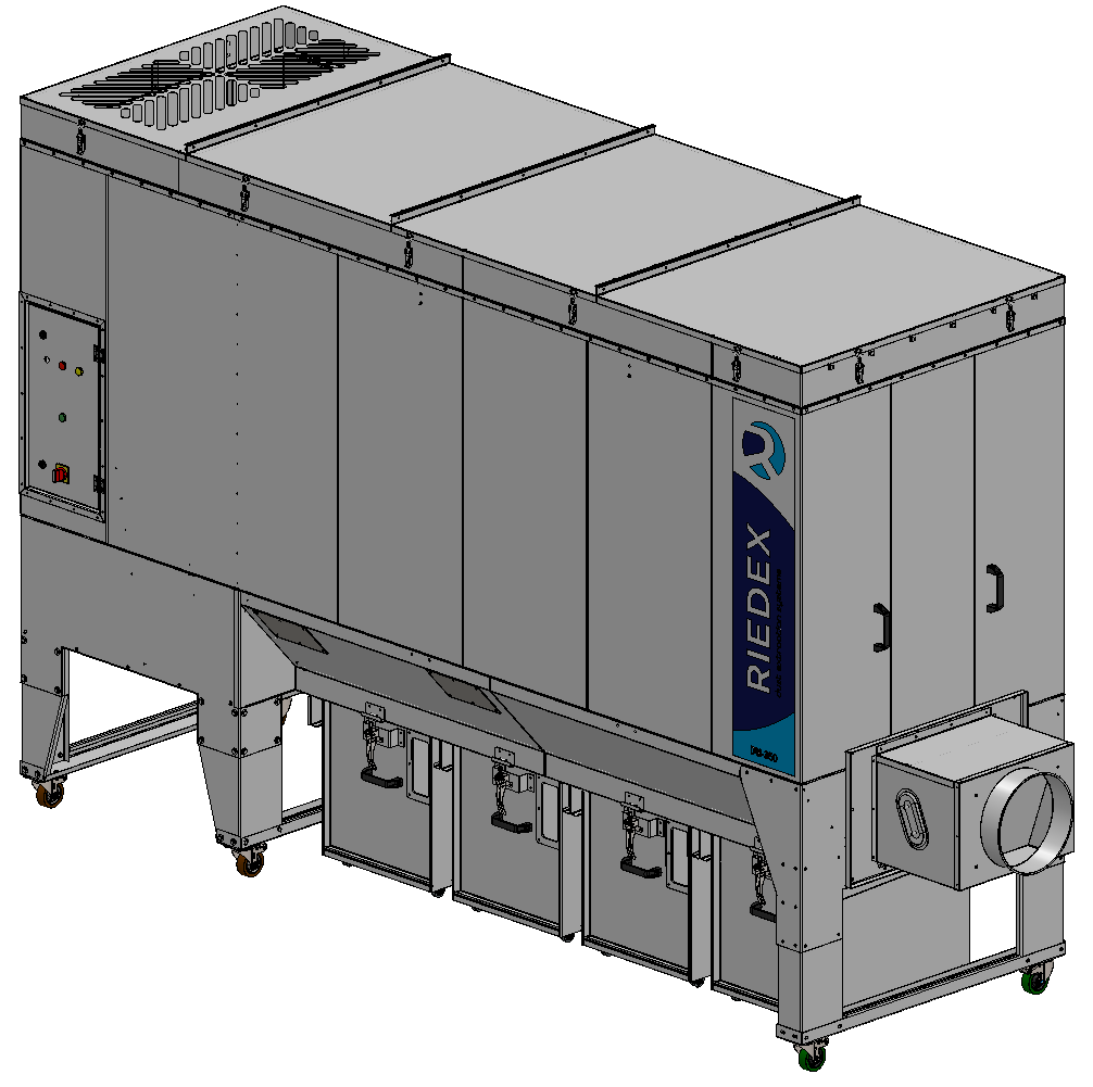 DM-350 Riedex stofafzuiging